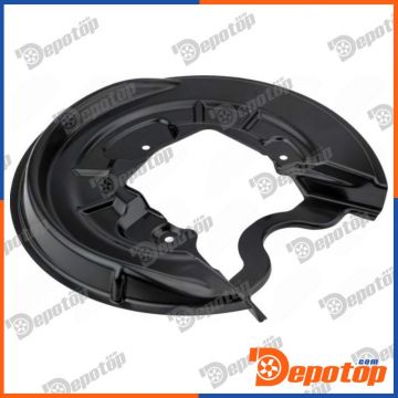 Déflecteur, disque de frein gauche arrière pour VW | HTO-VW-058, 1K0615611N